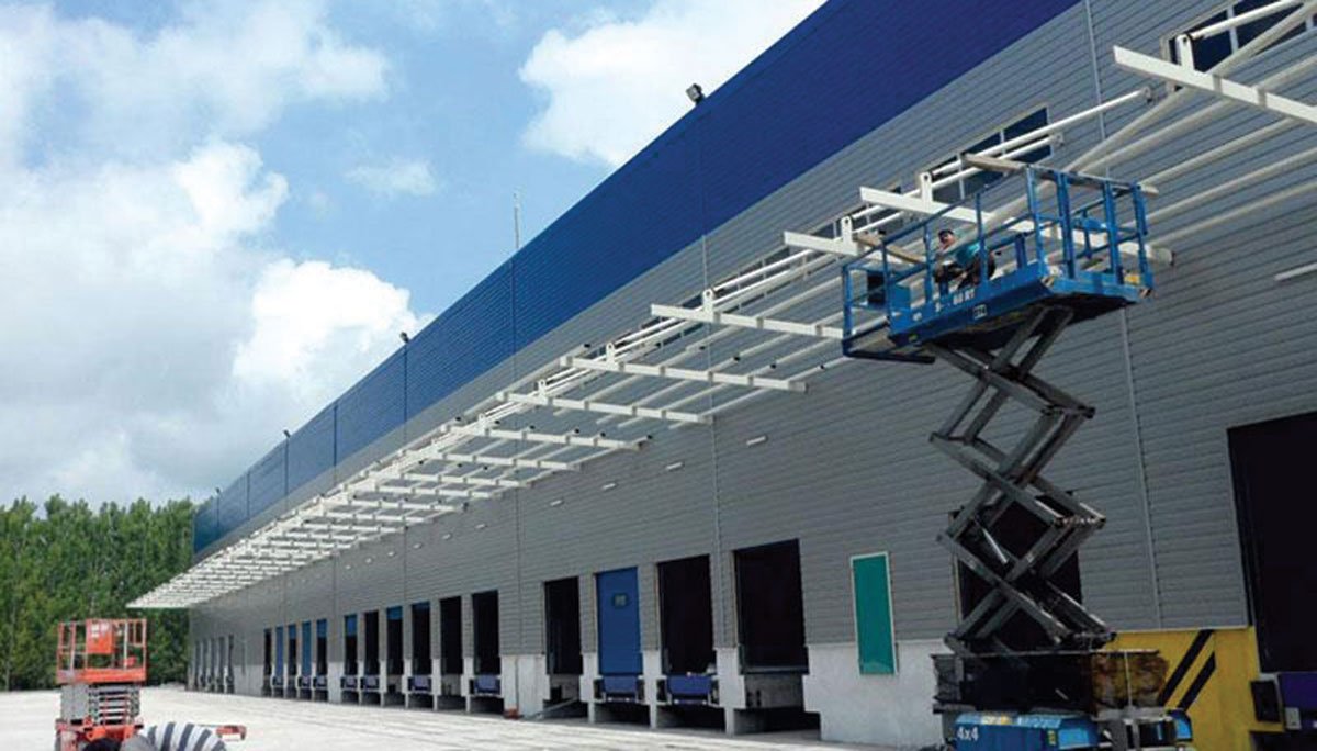 Carrefour Lojistik Depo Betonarme Prefabrik Yap� �n�aat� Samsun